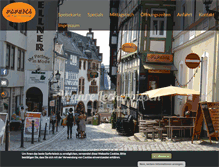 Tablet Screenshot of paprica-bar.de